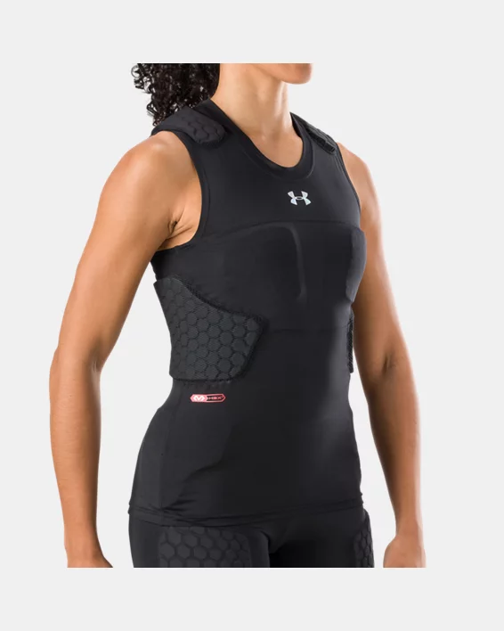 UA Gameday Armour Womens 7-Pad Top