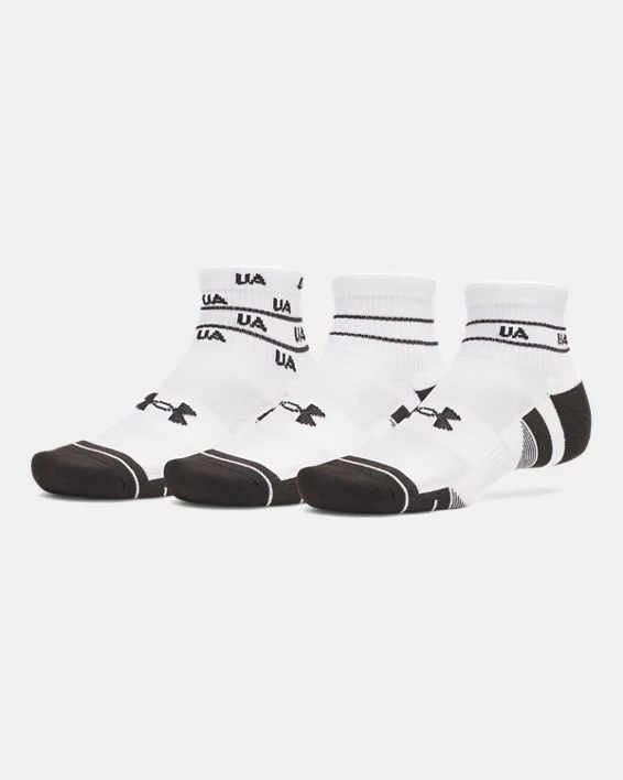 UA Performance Tech Unisex 3-Pack Quarter Socks