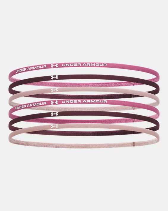 UA Mini Elastic Girls 6-Pack Headbands