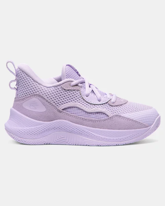 Curry 3Z 24 Suede Pre-School Basketball Shoes