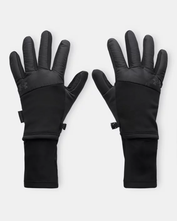 UA Storm Fleece Run Mens Gloves