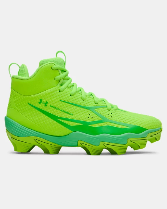 UA Spotlight Hammer Jr. Boys Football Cleats