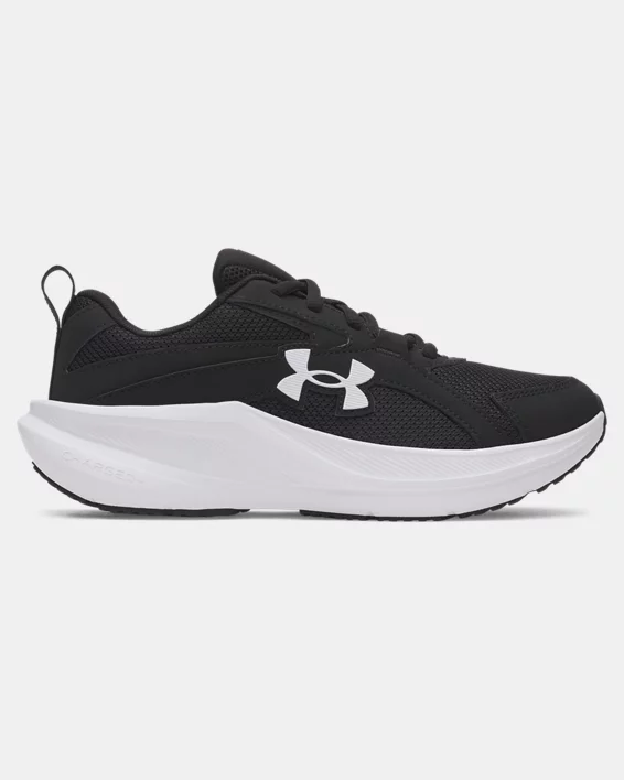 UA Assert 11 Wide Boys Grade School Running Shoes