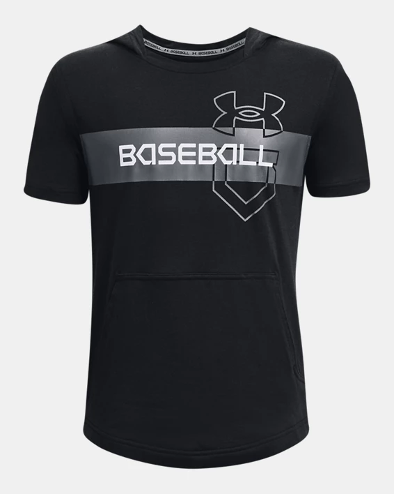 UA Baseball Short Sleeve Boys Hoodie