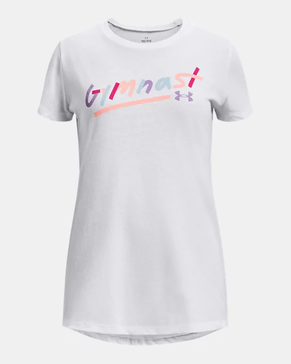 UA Gymnast Girls Short Sleeve