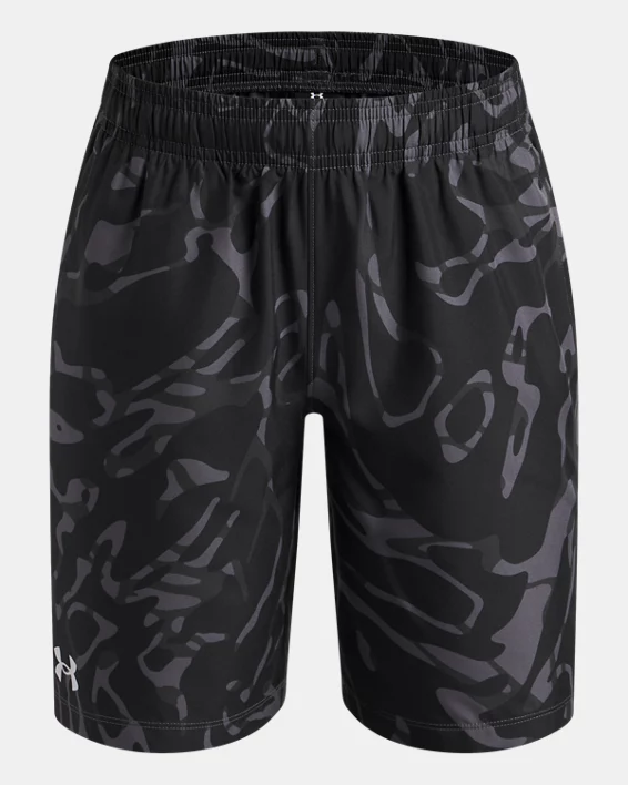 UA Tech Woven Printed Boys Shorts