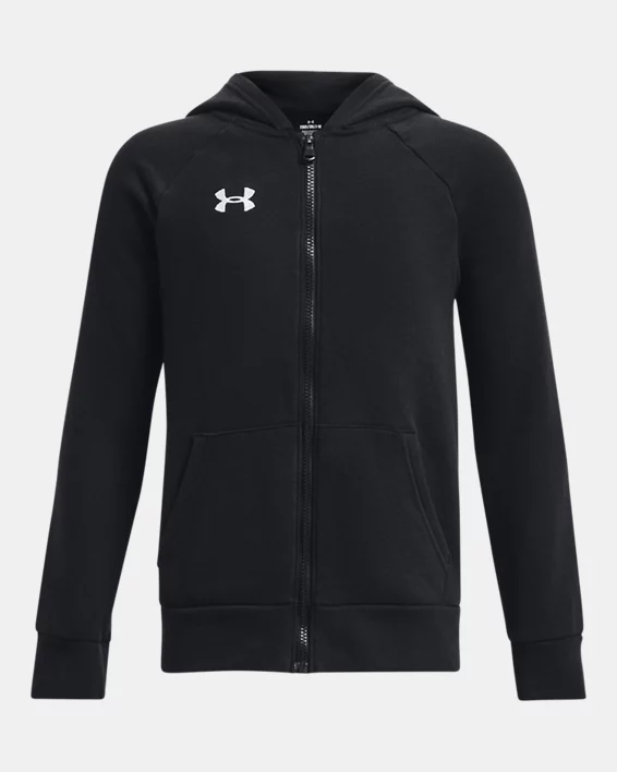 UA Rival Fleece Boys Full-Zip Hoodie