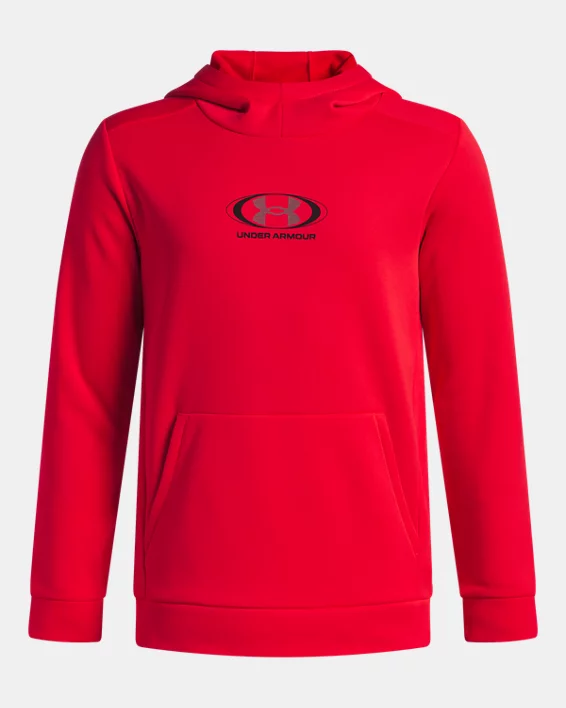 Armour Fleece Starlight Logo Boys Hoodie