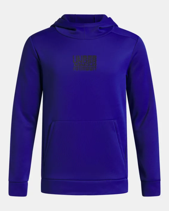 Armour Fleece Retro Graphic Boys Hoodie
