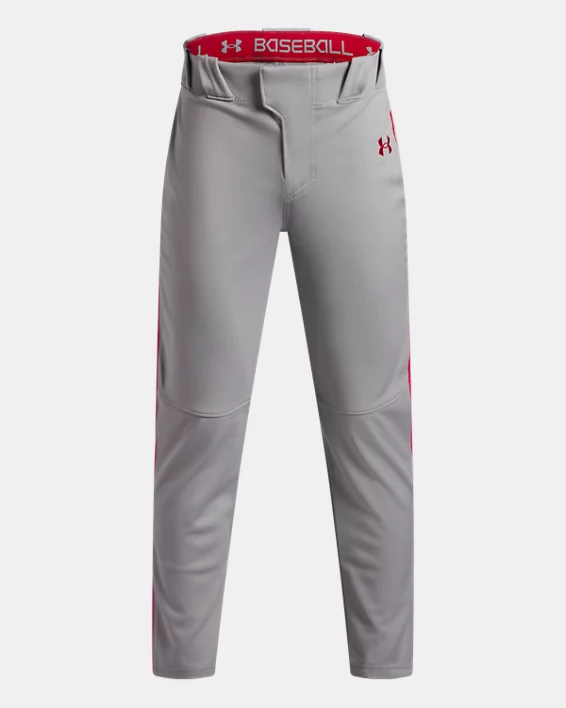Baseball Gray-Red-078
