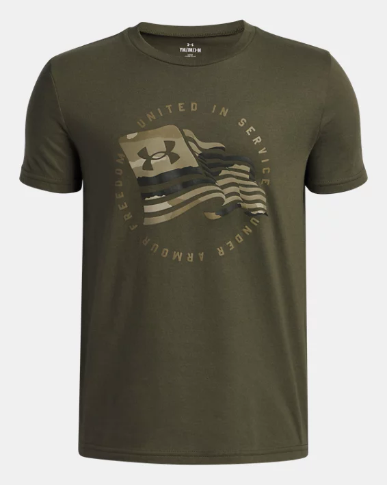 UA Freedom Vets Day Boys T-Shirt