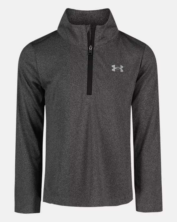 UA Velocity Semi-Zip Little Girls  Zip Pullover