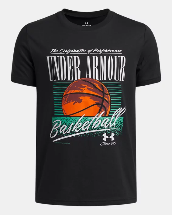 UA Basketball Boys Short Sleeve