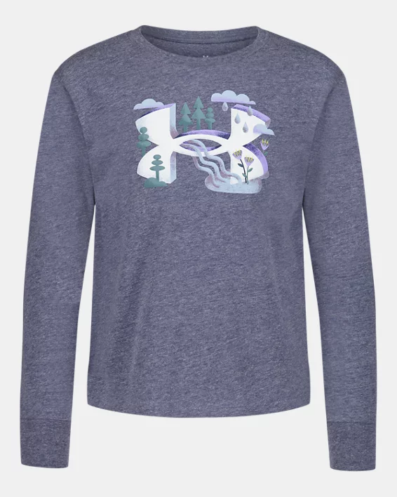UA Dreamscape Girls Long Sleeve