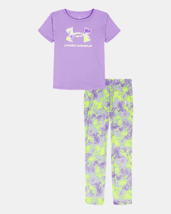 UA Printed Toddler Girls Leggings Set
