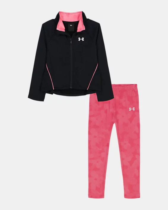 UA Rival Flutter Infant Girls Track Suit