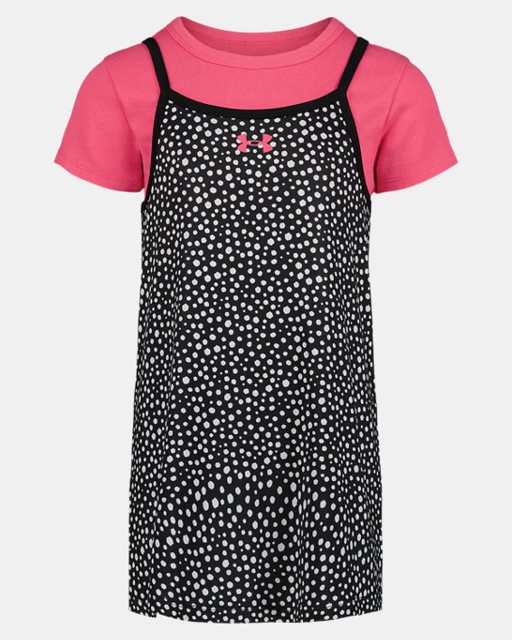 UA Dots Toddler Girls Baby T Dress Set