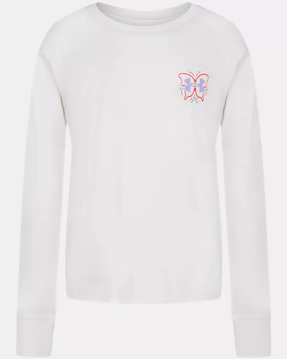 UA Butterfly Girls Long Sleeve