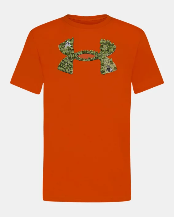 UA Camp Logo Boys Short Sleeve