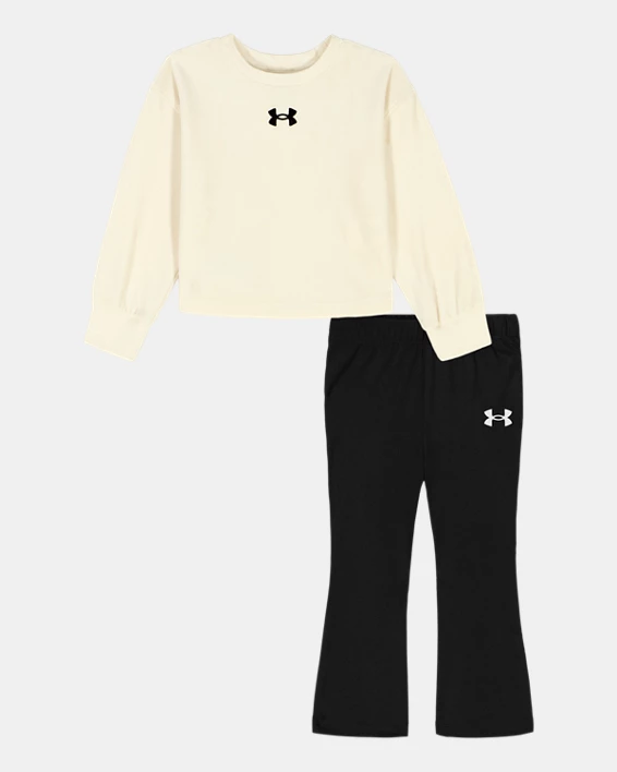 UA Velour Infant Girls Flare Set