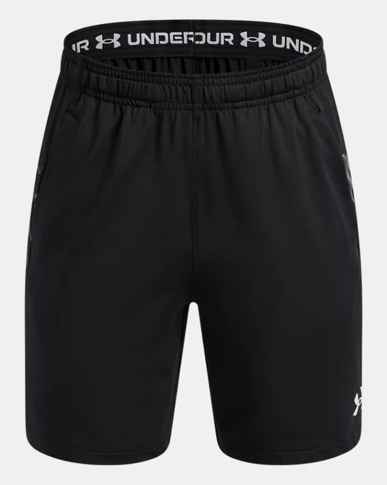 UA Tech Vent Print Blocked Boys Shorts
