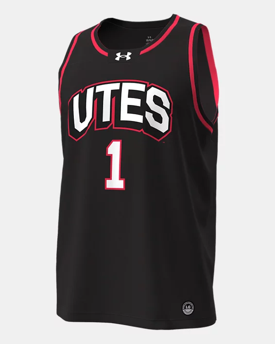 UA Utah Collegiate Basketball Replica Mens Jersey