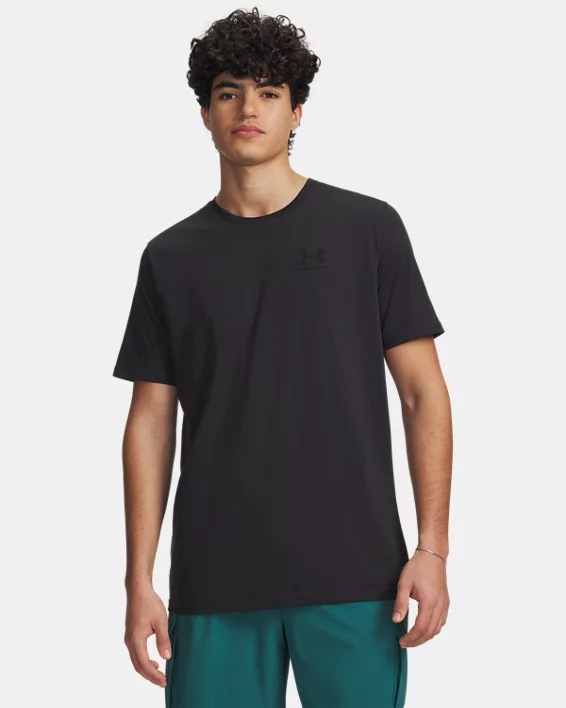 UA Left Chest Logo Mens Short Sleeve