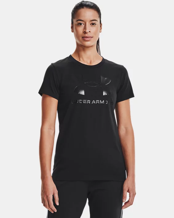 UA Rival Logo Womens Short Sleeve