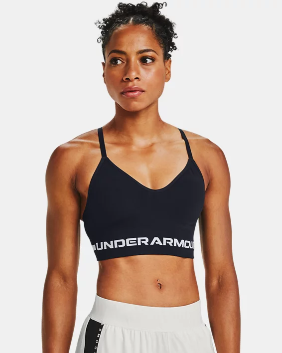 UA Seamless Low Long Womens Sports Bra
