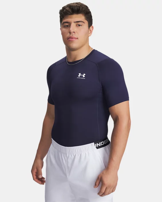 HeatGear Mens Compression Short Sleeve