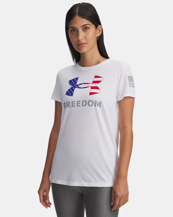 UA Freedom Logo Womens T-Shirt