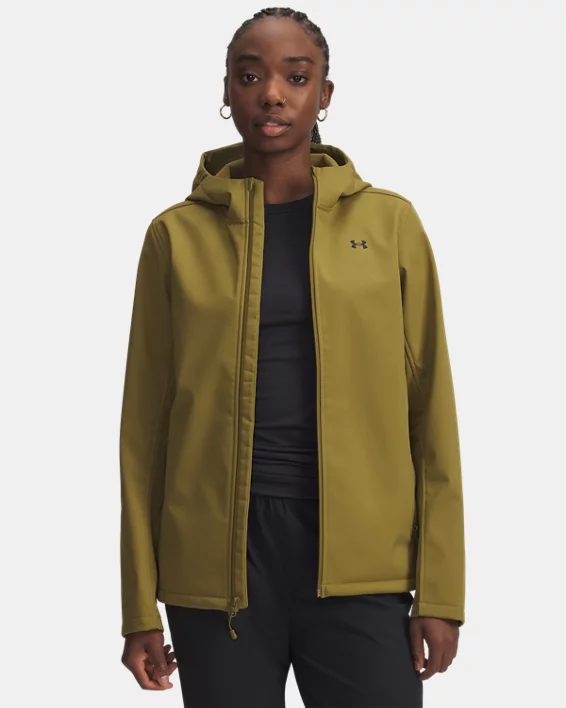 UA Storm ColdGear Infrared Shield 2.0 Womens Hooded Jacket