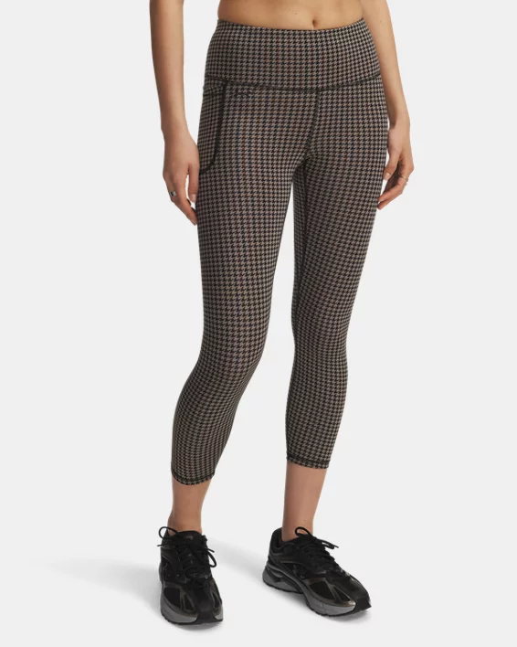 UA Motion Printed Womens Ankle Leggings