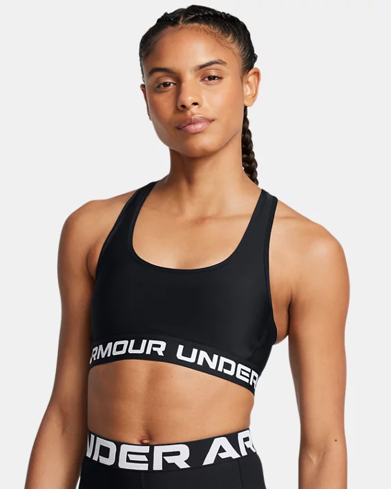 Armour Mid Crossback Womens Sports Bra