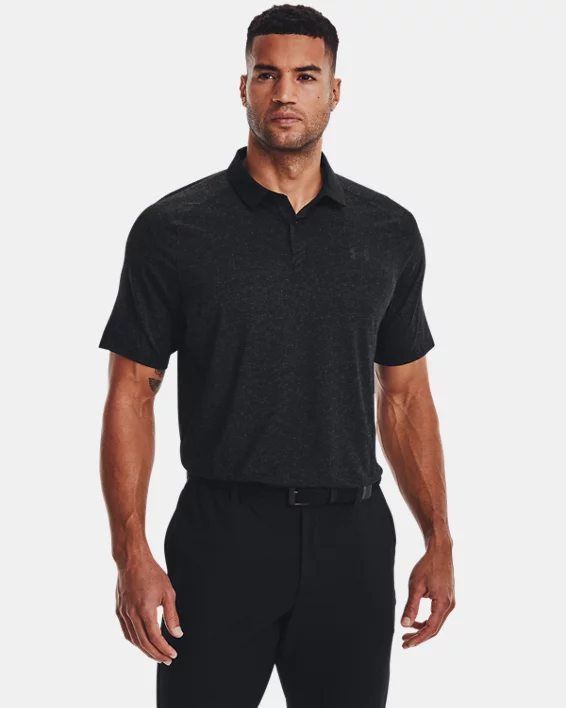 UA Iso-Chill Heather Mens Polo