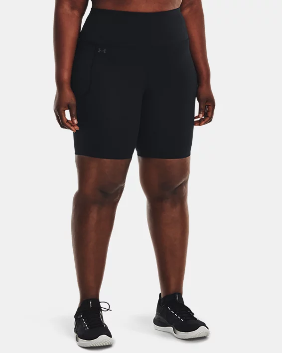 UA Motion Womens 8" Bike Shorts