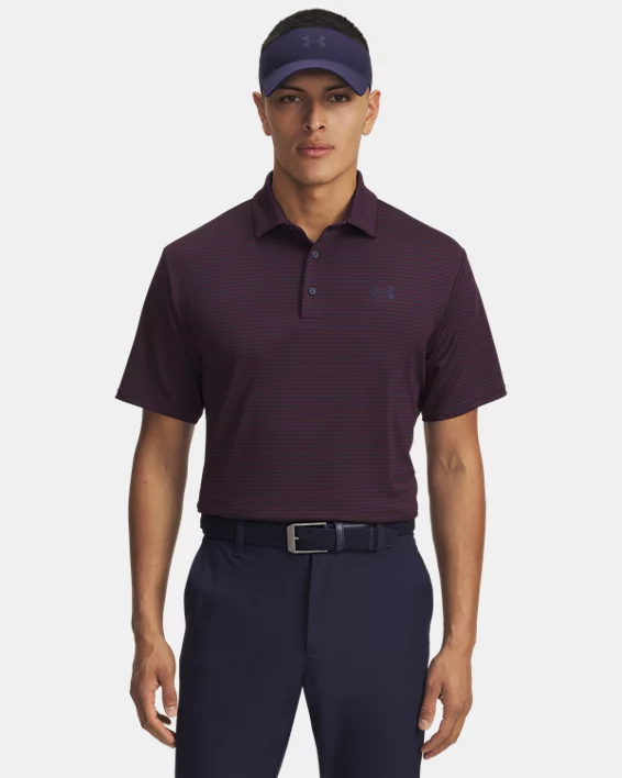 UA Playoff 3.0 Stripe Mens Polo