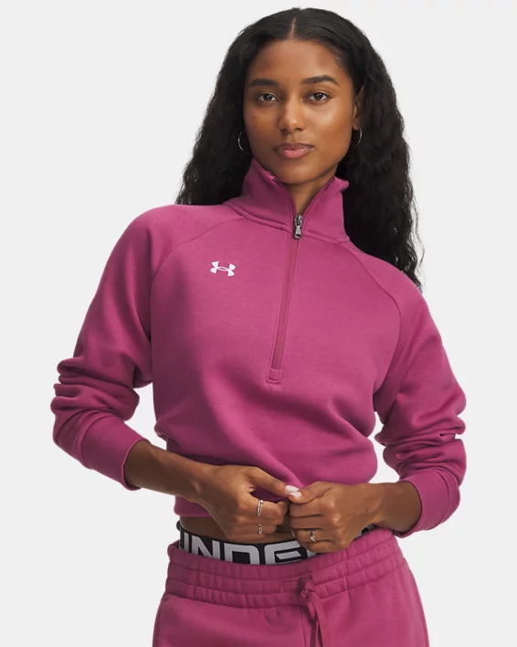 UA Rival Fleece Womens  Zip
