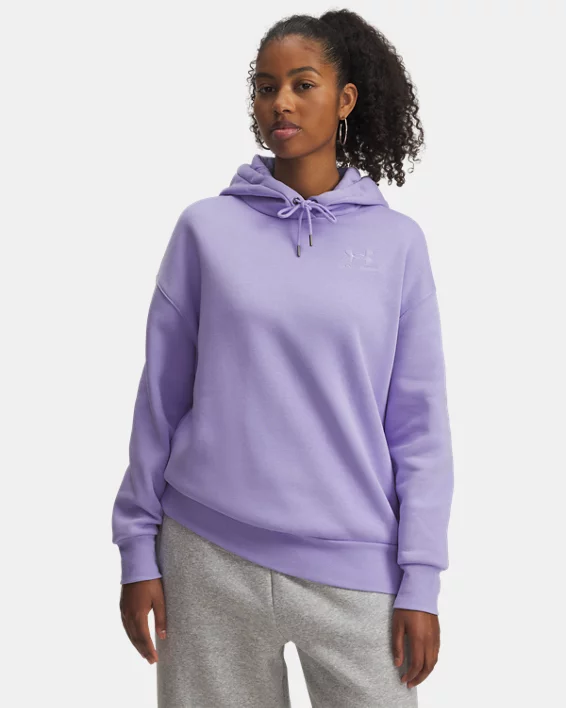 UA Icon Fleece Womens Oversized Hoodie