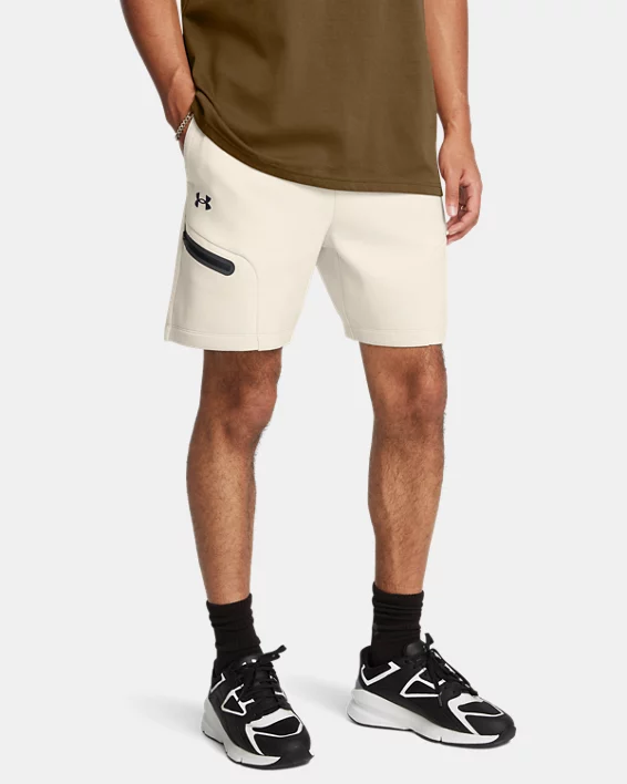 UA Unstoppable Fleece Mens 7" Shorts