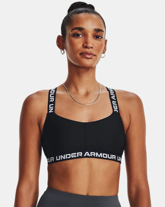 UA Crossback Strappy Low Womens Sports Bra