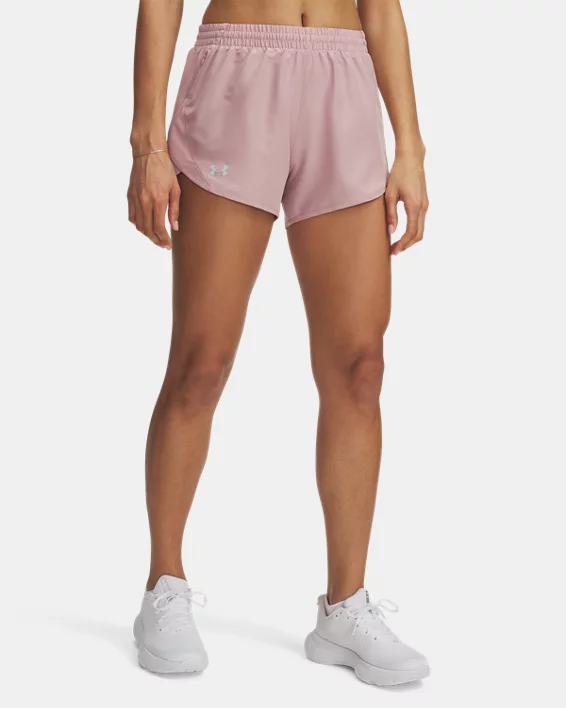 UA Fly-By Womens 3" Shorts