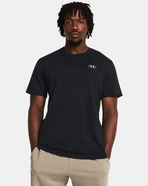 UA Heavyweight Left Chest Patch Mens Short Sleeve