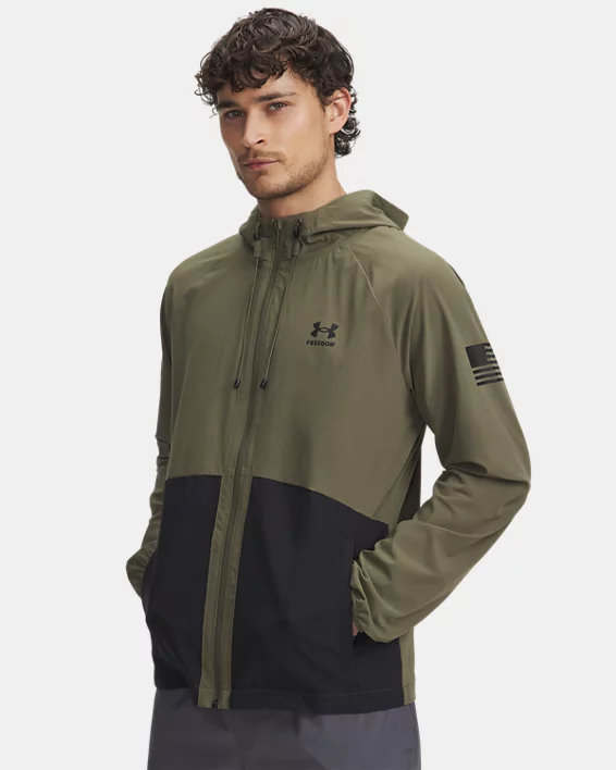 UA Freedom Mens Windbreaker Jacket