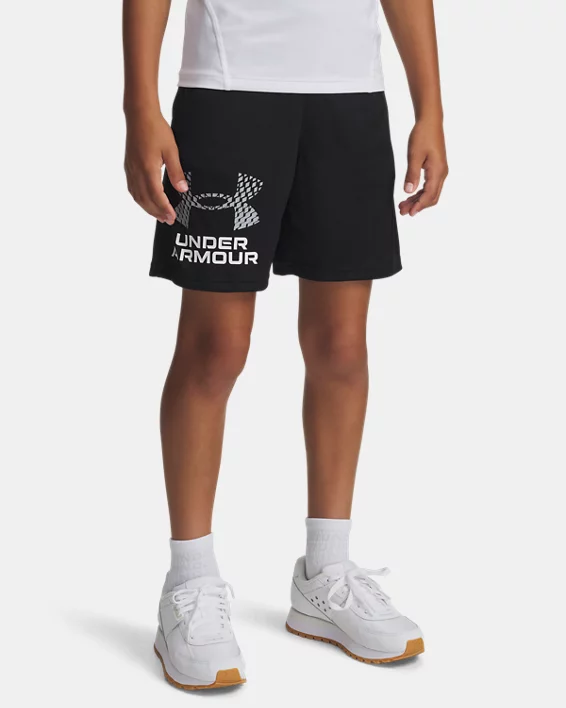 UA Tech Boys Logo Shorts