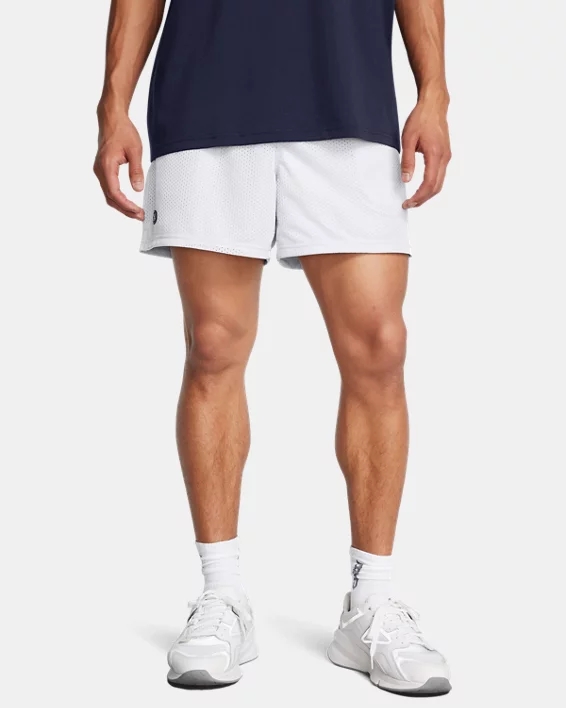 UA Icon Mesh Mens 5" Shorts