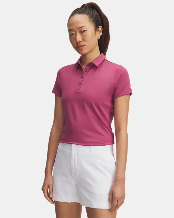 UA Playoff Womens Short Sleeve Polo