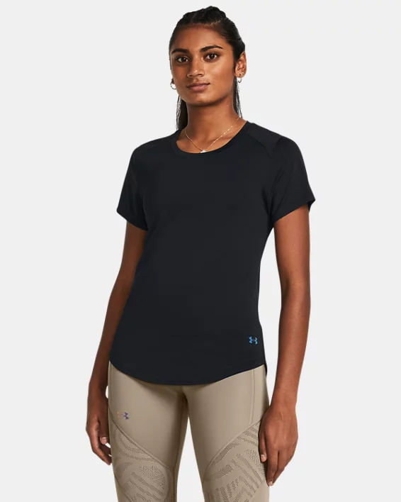UA Vanish Elite Vent Womens Short Sleeve