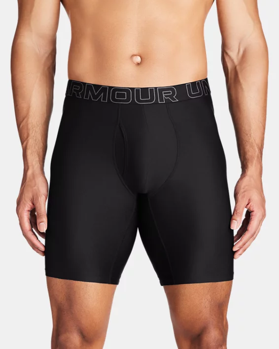 UA Performance Tech Mens 9" 3-Pack Boxerjock