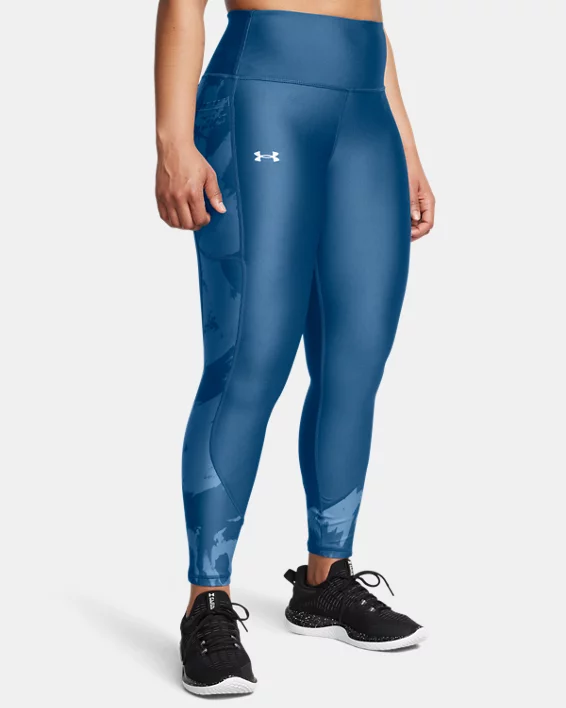 HeatGear Printed Womens Ankle Leggings